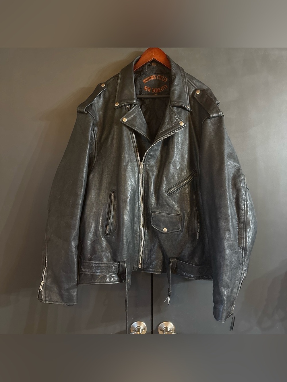 Leather Biker Jacket